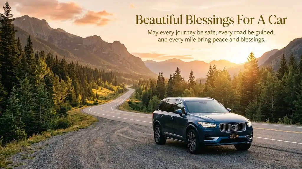 Beautiful Blessings For A Car