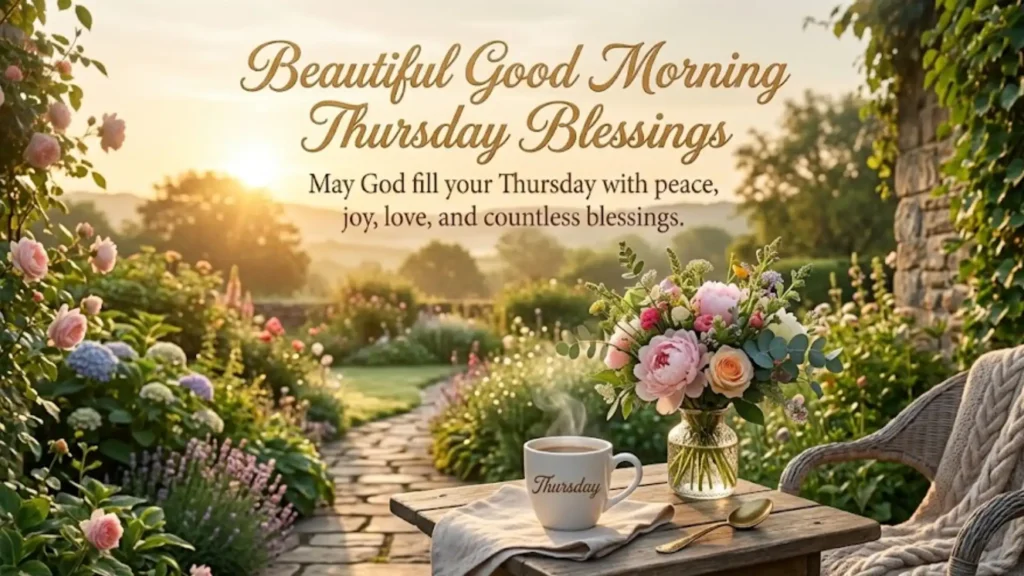 Beautiful Good Morning Thursday Blessings