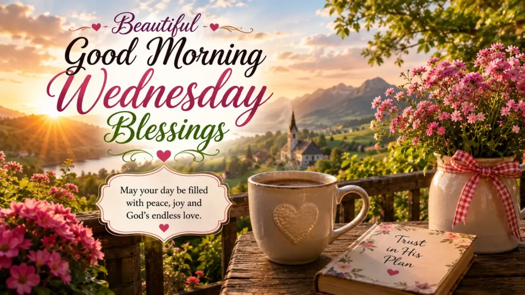 Beautiful Good Morning Wednesday Blessings