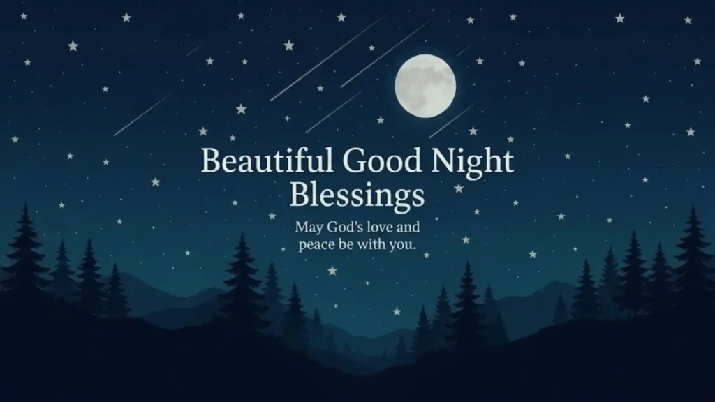 Beautiful Good Night Blessings
