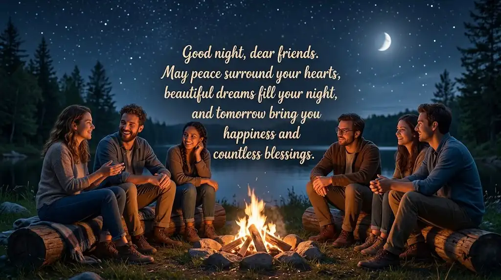 Beautiful Good Night Blessings For Friends