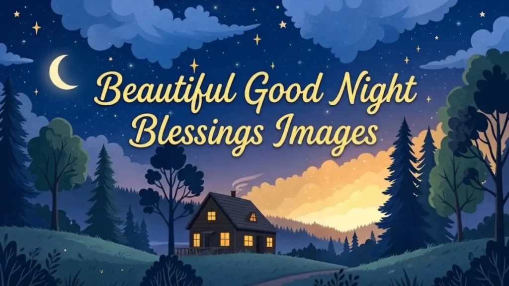 Beautiful Good Night Blessings Images