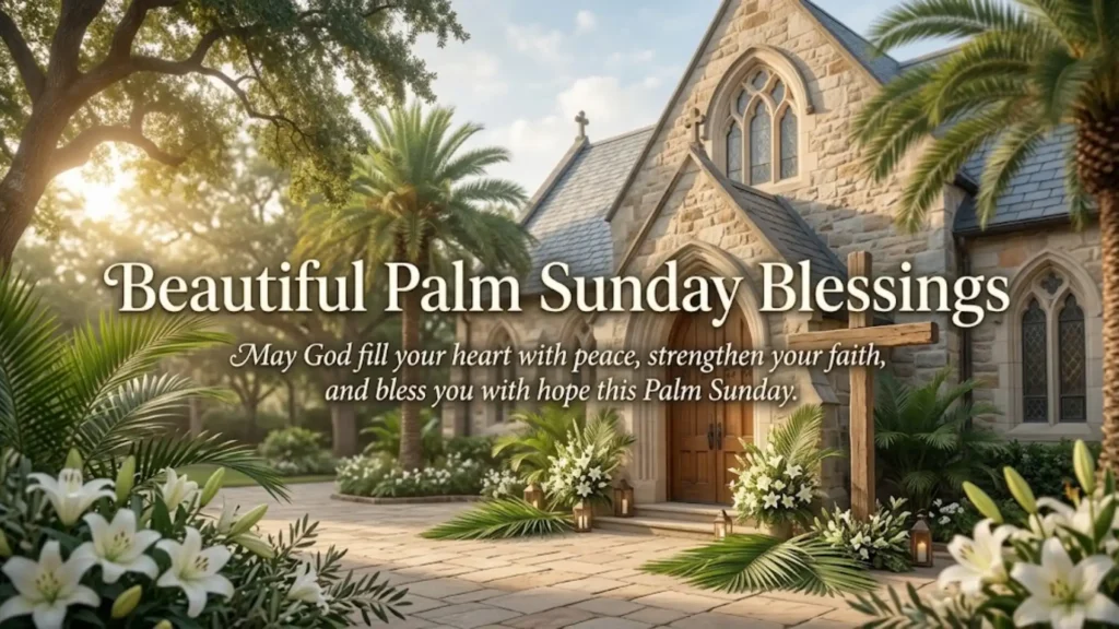 Beautiful Palm Sunday Blessings
