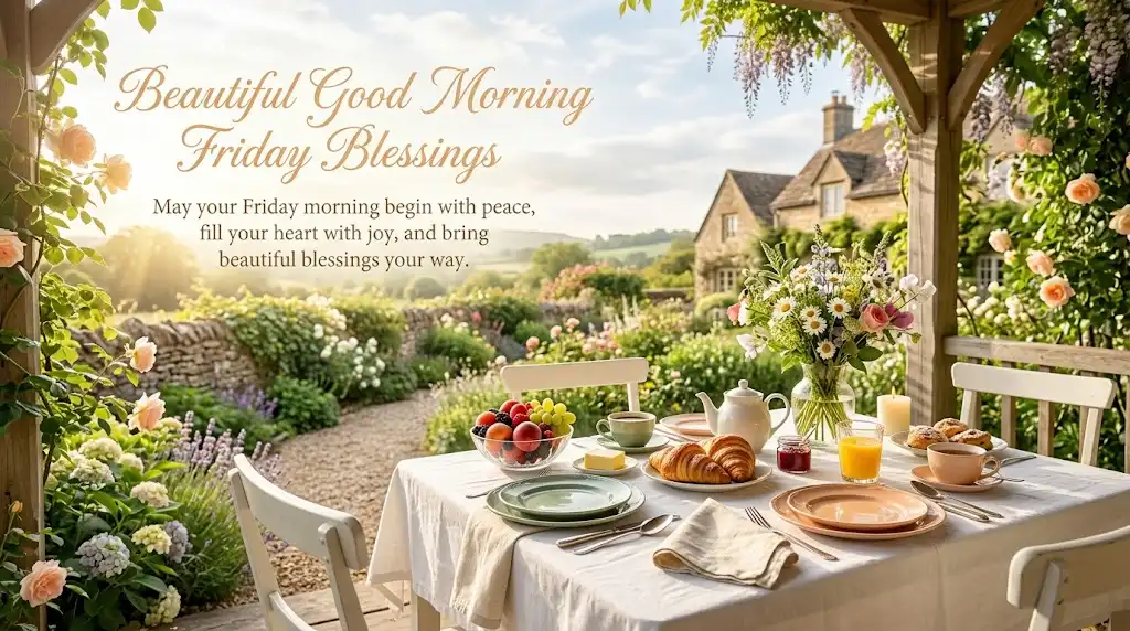 Best Good Morning Friday Blessings