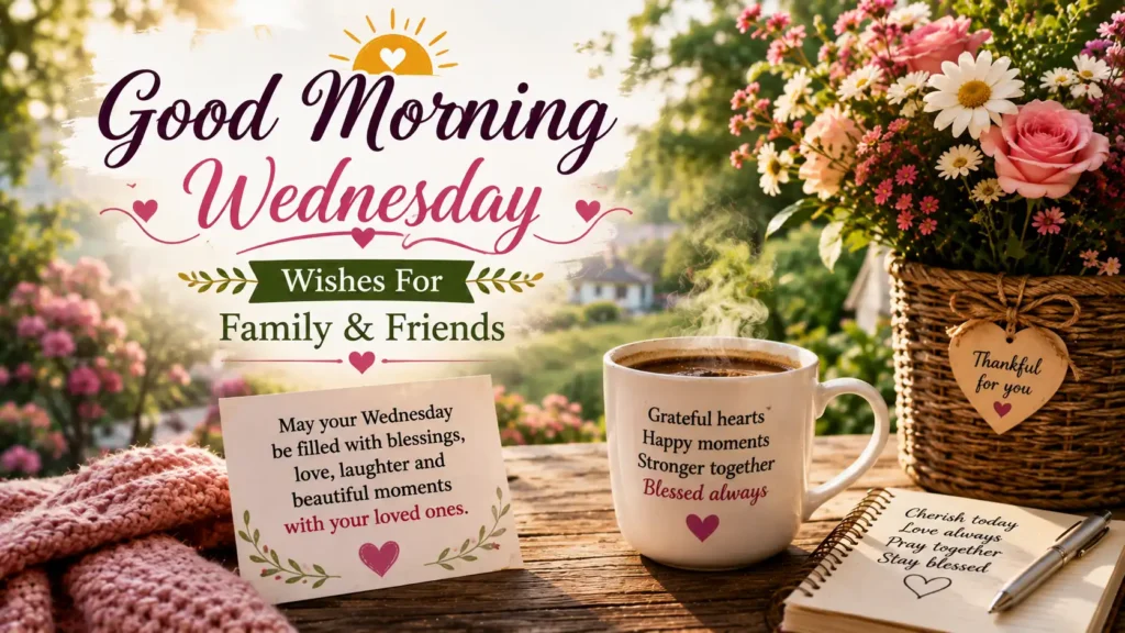 Best Good Morning Wednesday Wishes For Family And Friends