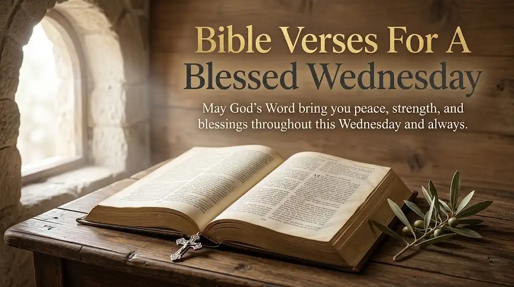 Bible Verses For A Blessed Wednesday