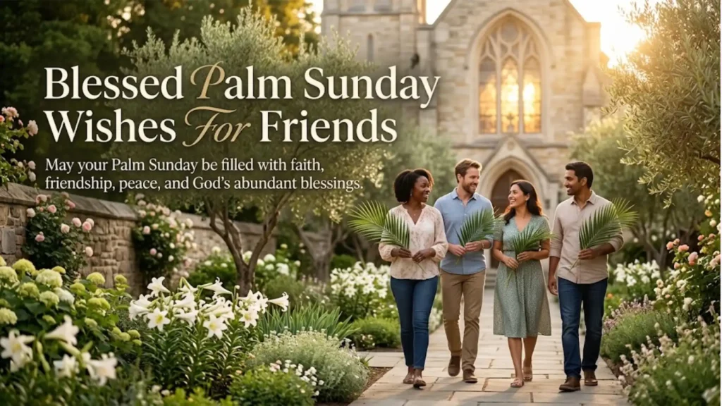 Blessed Palm Sunday Wishes For Friends