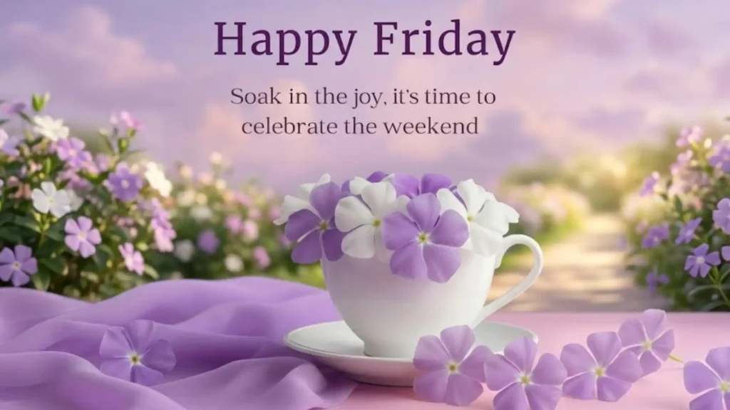 Cute Happy Friday Blessings Images