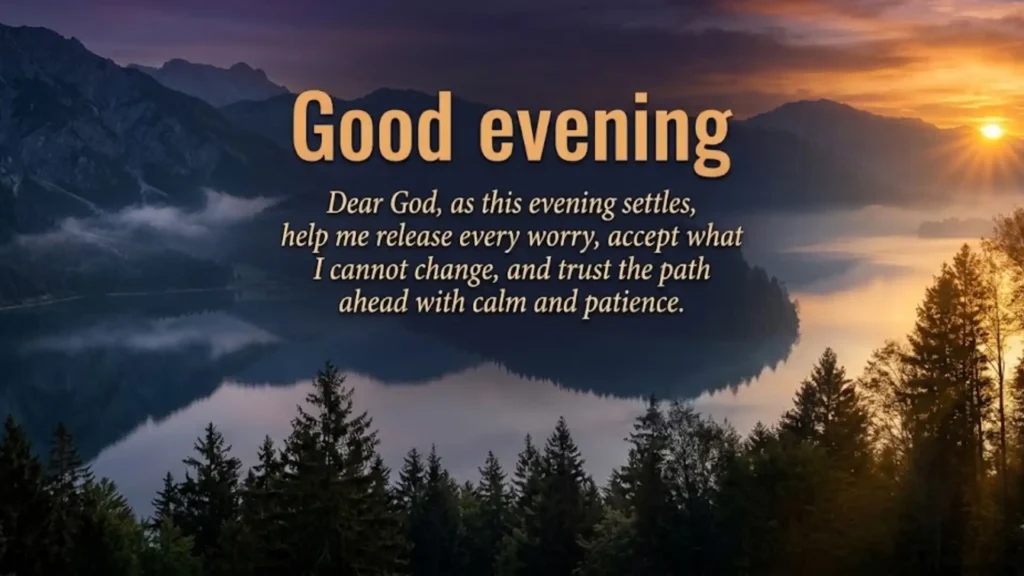 Delightful Good Evening Blessings And Wishes