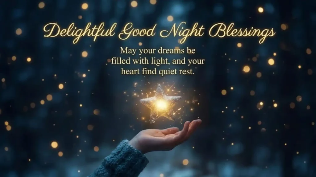 Delightful Good Night Blessings