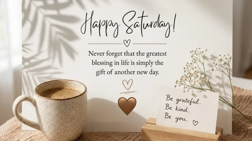 Delightful Saturday Blessings