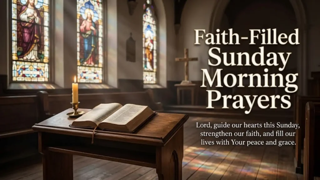Faith-Filled Sunday Morning Prayers