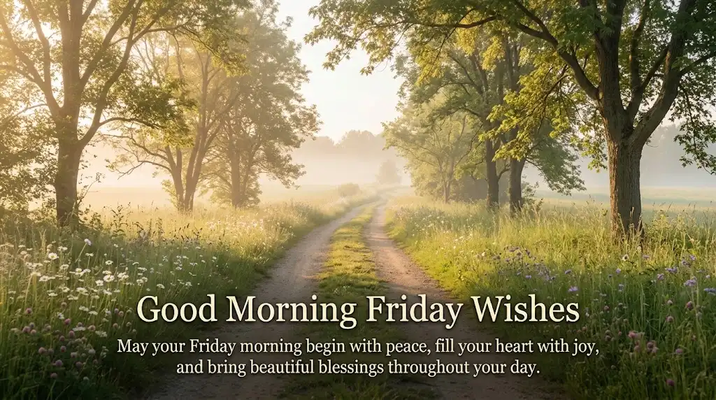 Good Morning Friday Wishes
