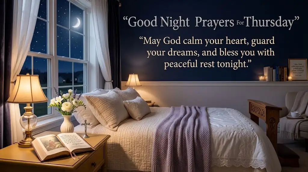 Good Night Prayers For Thursday