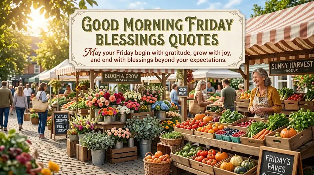 Good morning Friday Blessings Quotes