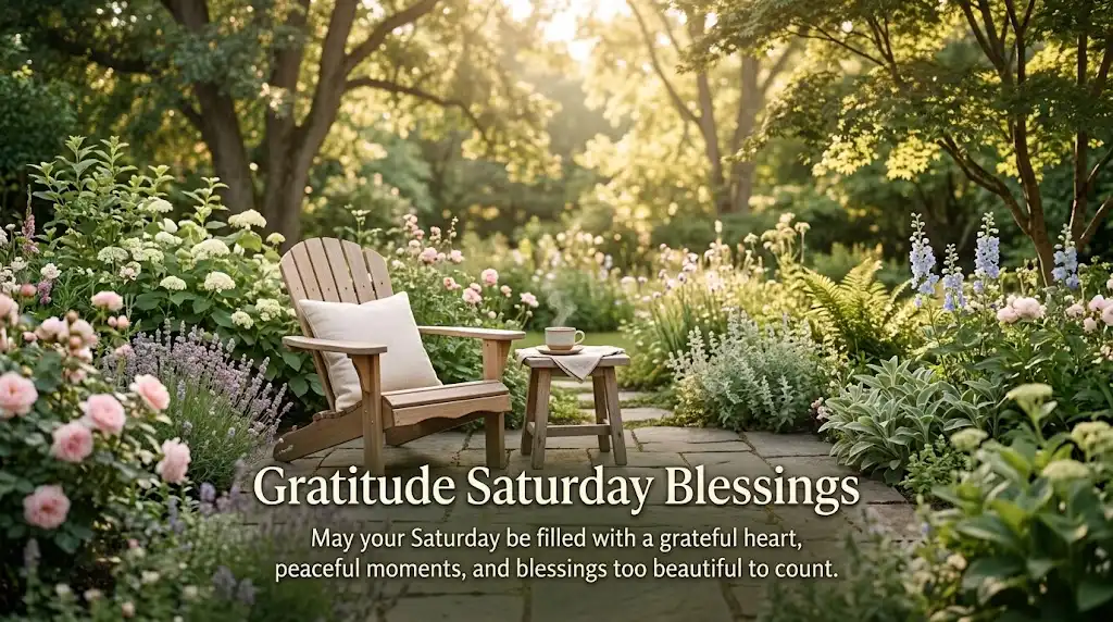 Gratitude Saturday Blessings