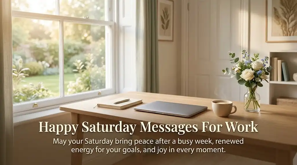Happy Saturday Messages For Work
