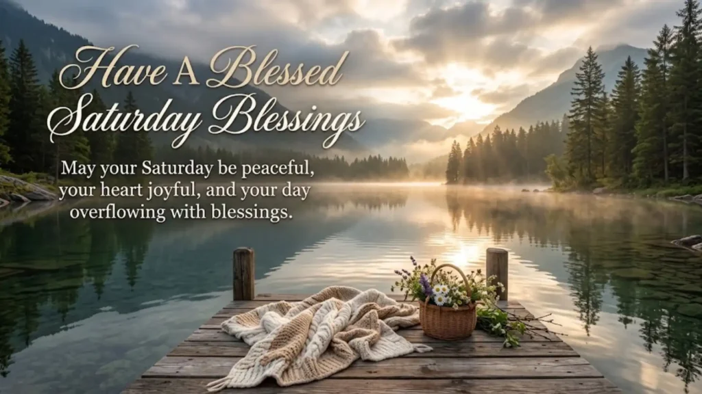 Have A Blessed Saturday Blessings