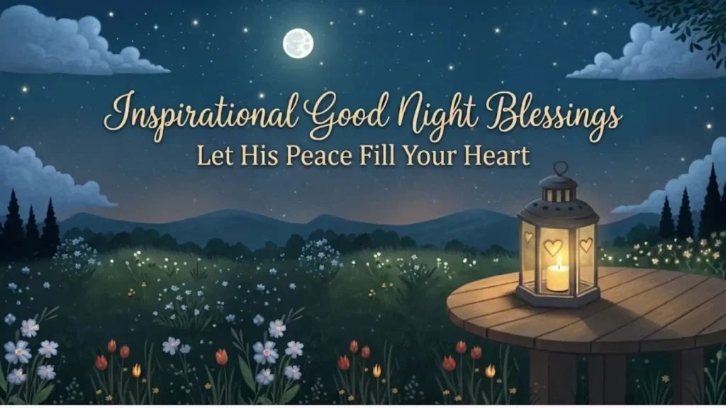 Inspirational Good Night Blessings