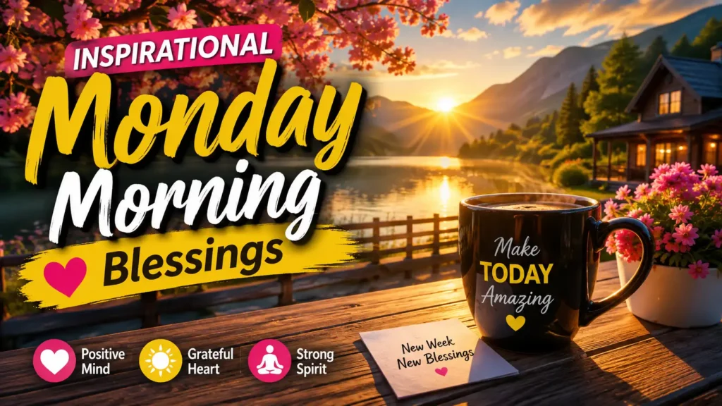 Inspirational Monday Morning Blessings