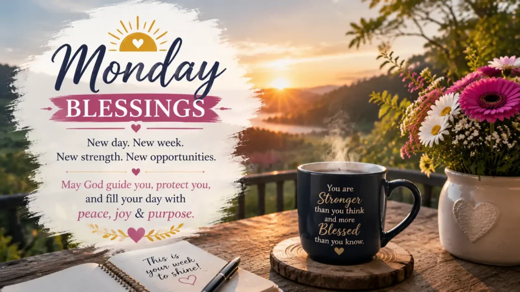 Motivational Monday Blessings
