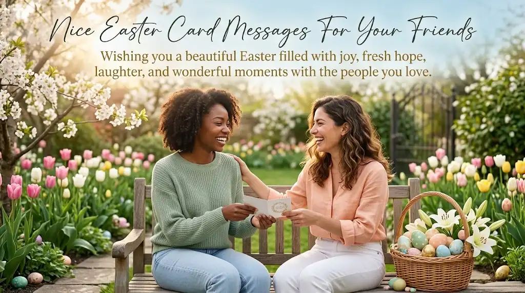 Nice Easter Card Messages For Your Friends