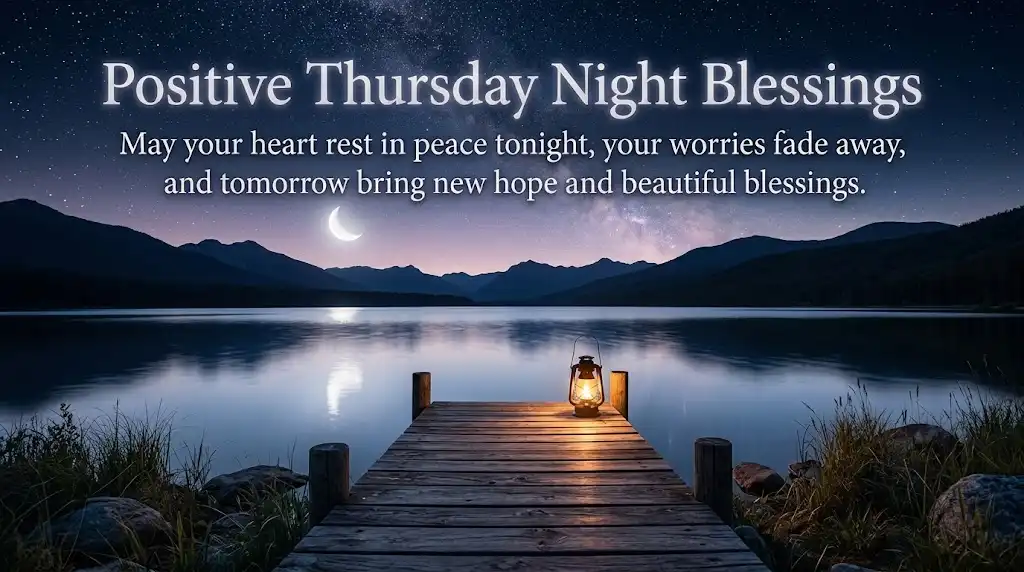 Positive Thursday Night Blessings
