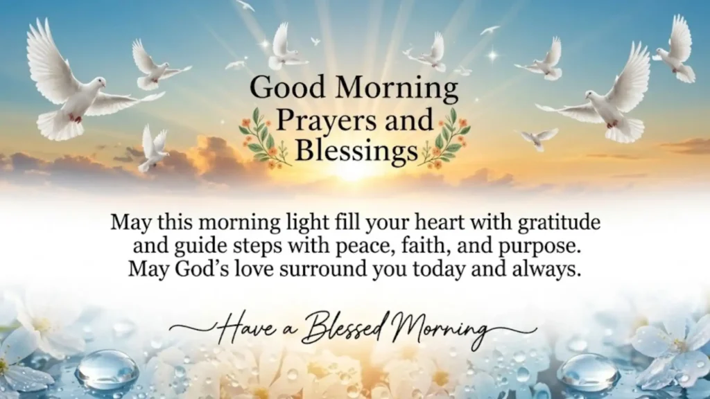 Powerful Good Morning Blessings And Prayers Images
