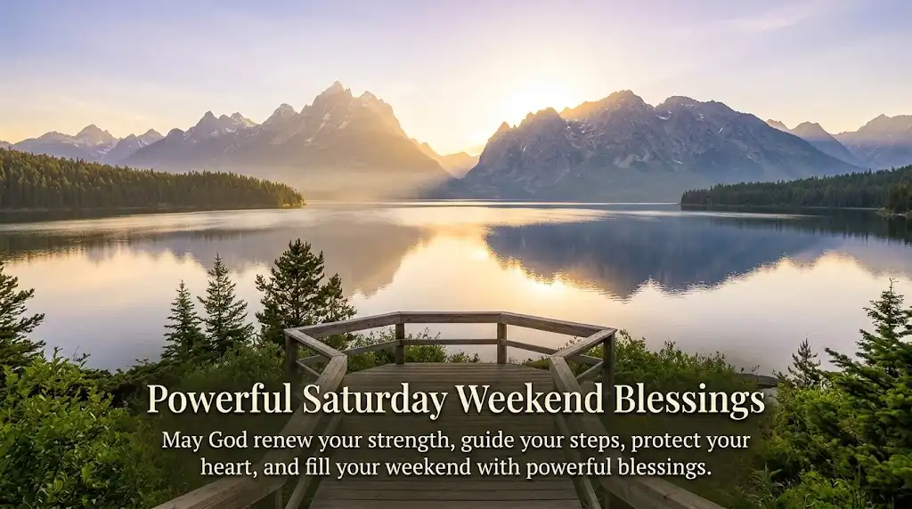 Powerful Saturday Weekend Blessings