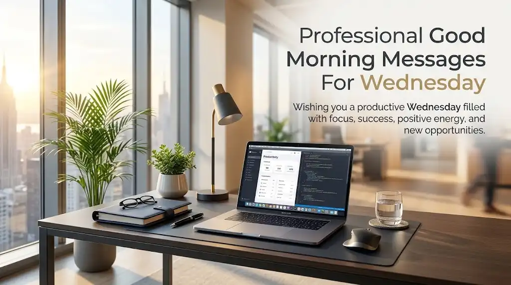 Professional Good Morning Messages For Wednesday