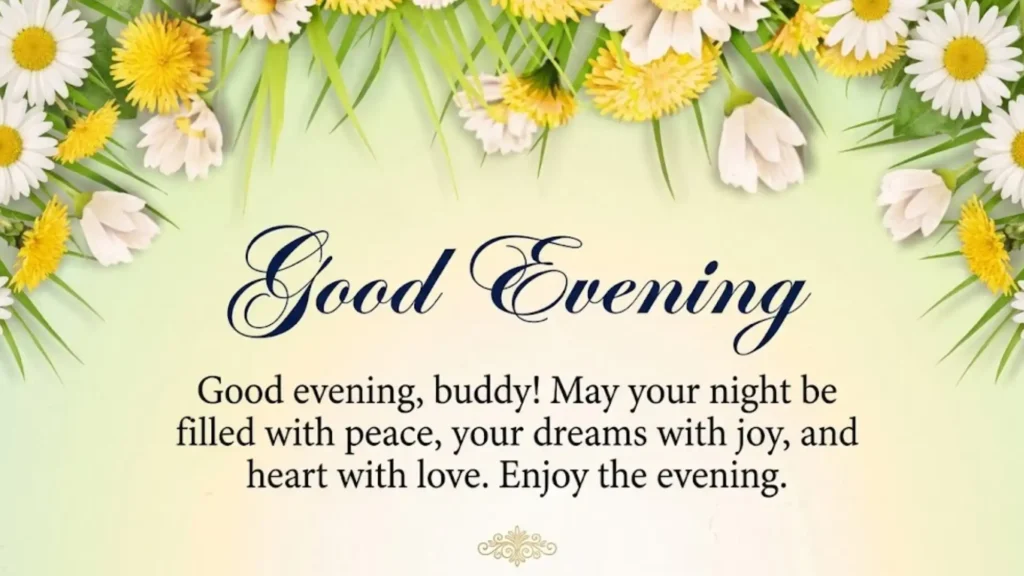 Short Good Evening Blessings