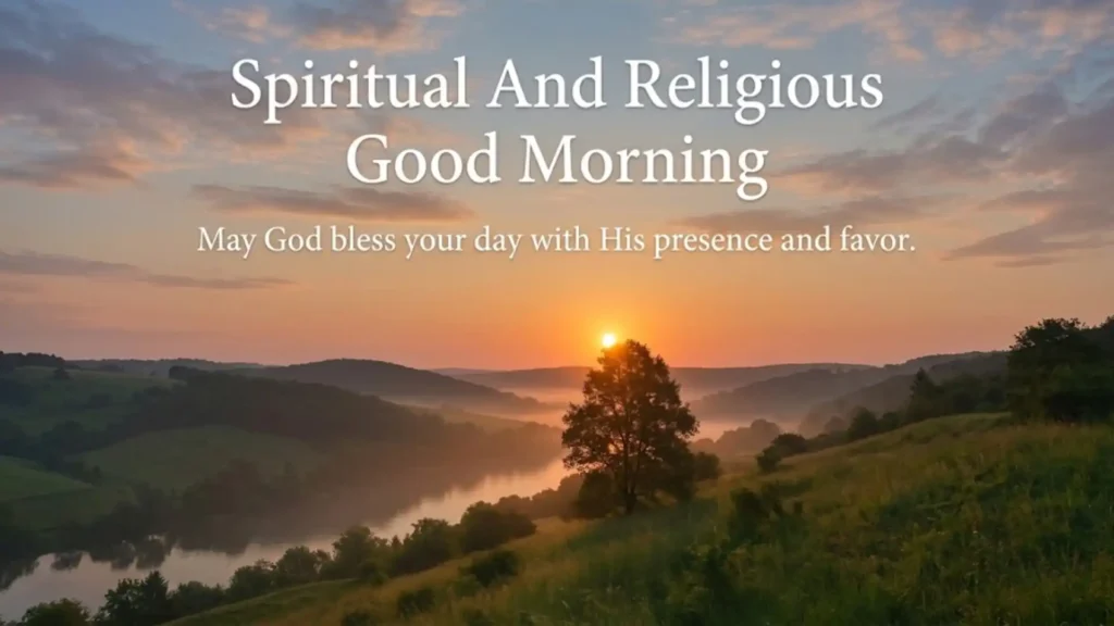 Spiritual And Religious Good Morning Blessed