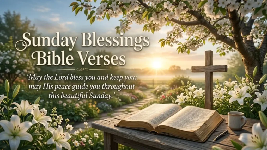 Good Morning Sunday Blessings Quotes