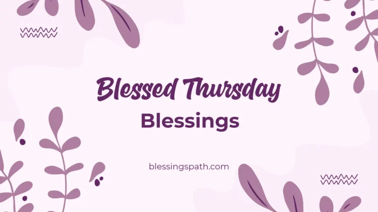 Thursday Blessings