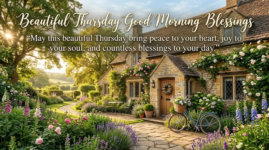 Thursday Good Morning Blessings