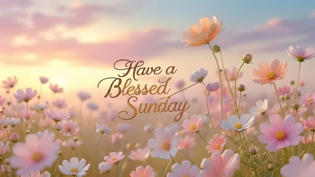 sunday afternoon blessings