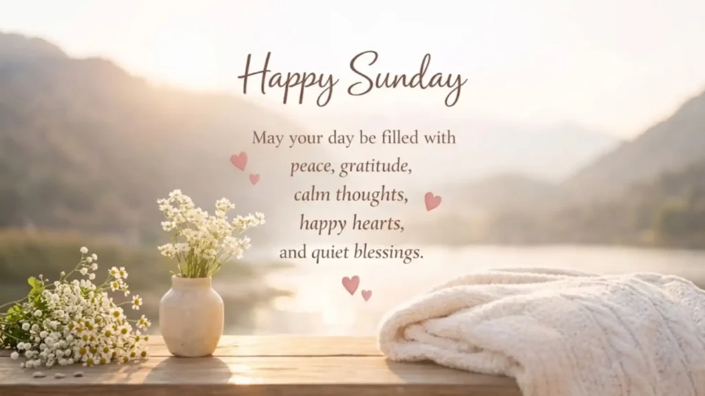 sunday blessings and prayers