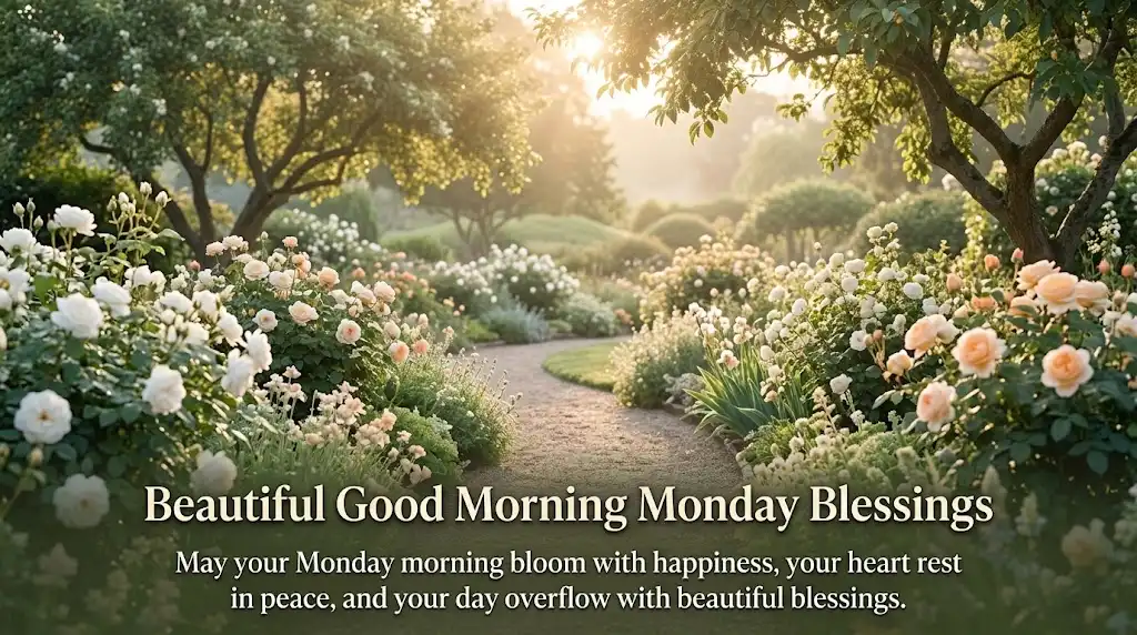 Best Beautiful Good Morning Monday Blessings