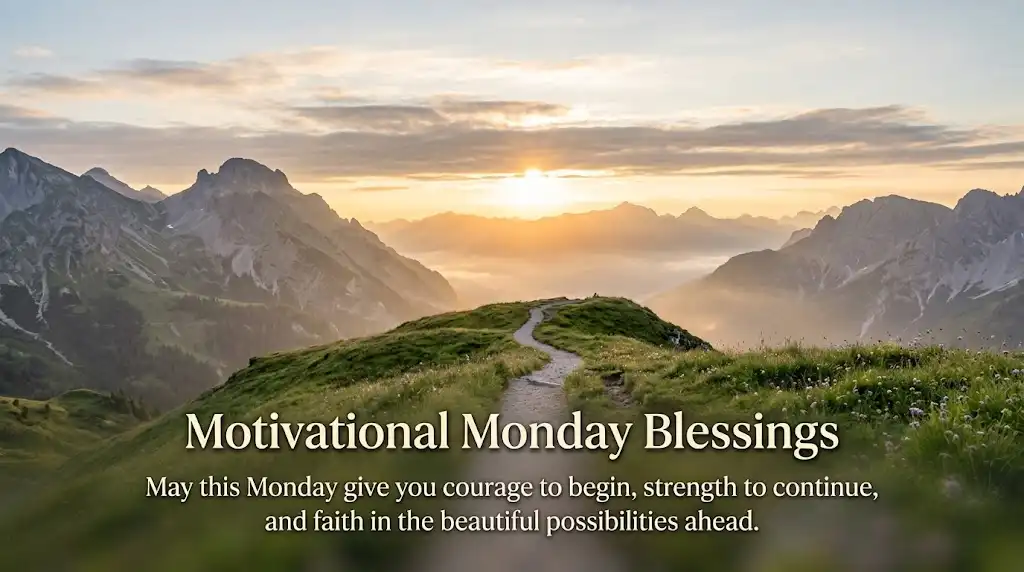 Best Motivational Monday Blessings