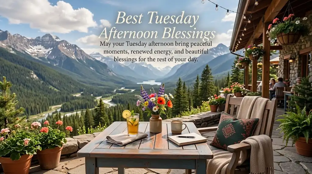 Best Tuesday Afternoon Blessings