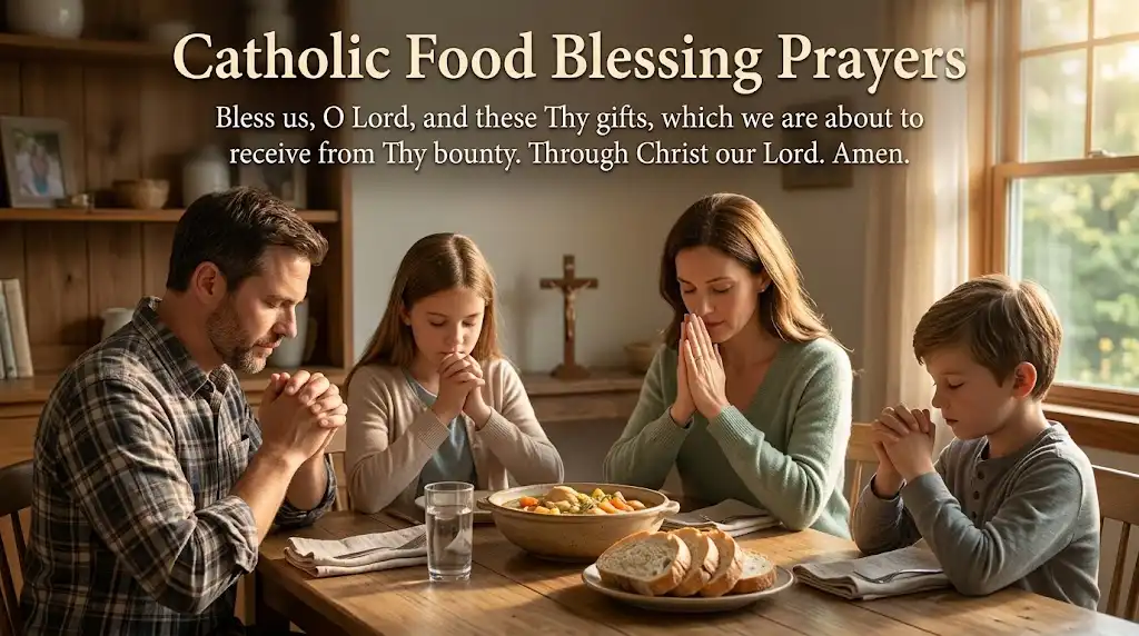 Catholic Food Blessing Prayers