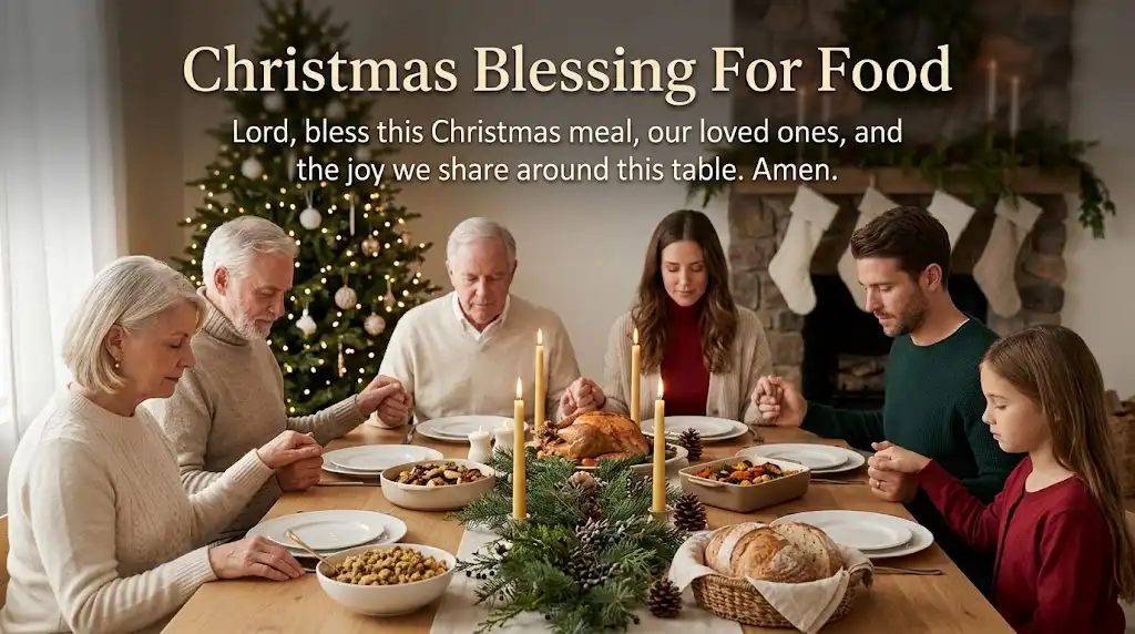Christmas Blessing For Food