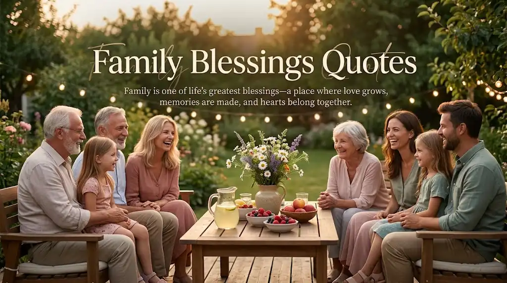 Family Blessings QuotesPNG
