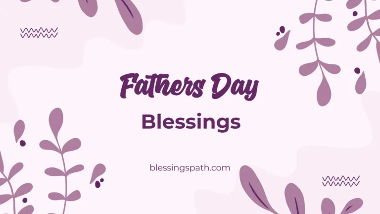 Fathers Day Blessings