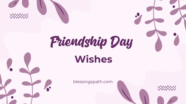 Friendship Day Wishes