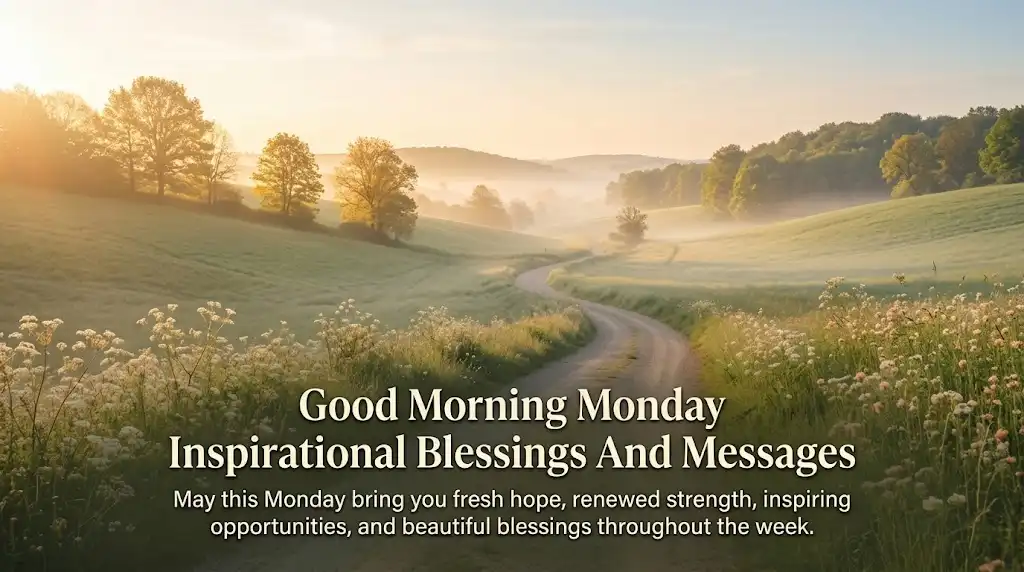 Good Morning Monday Inspirational Blessings And Messages