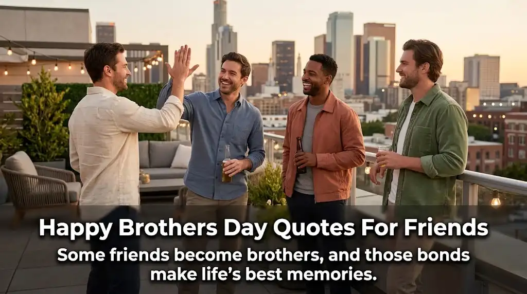 Happy Brothers Day Quotes For Friends