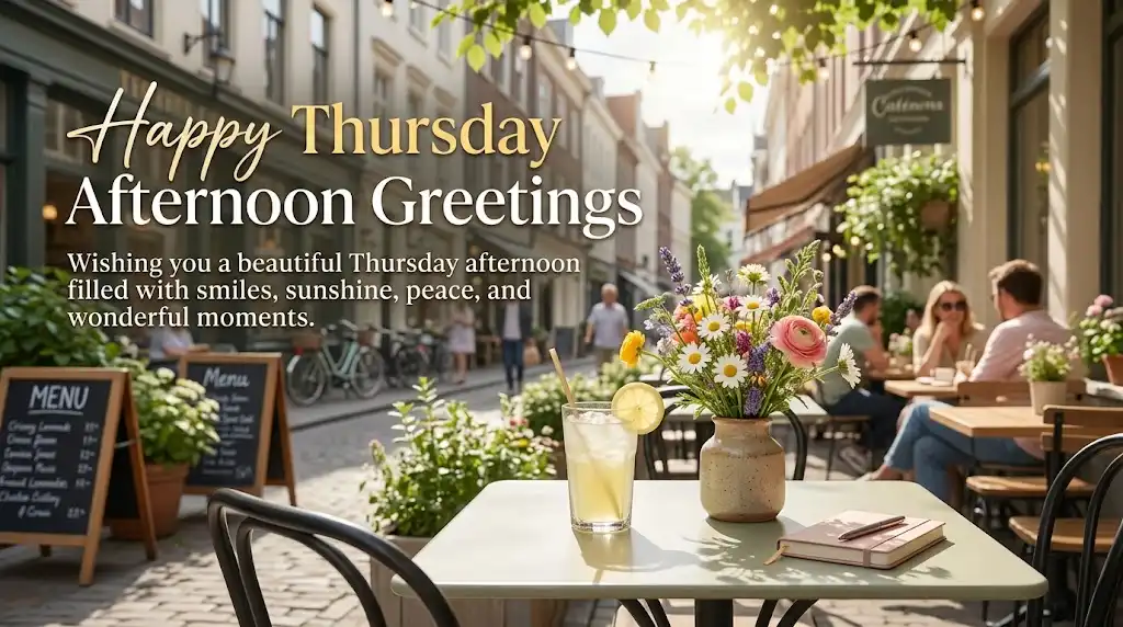 Happy Thursday Afternoon Greetingspng