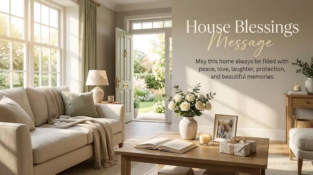 House Blessings MessagePNG