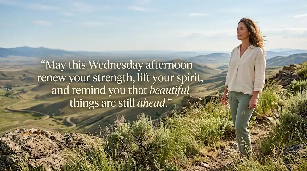Inspiring Good Afternoon Wednesday Blessings